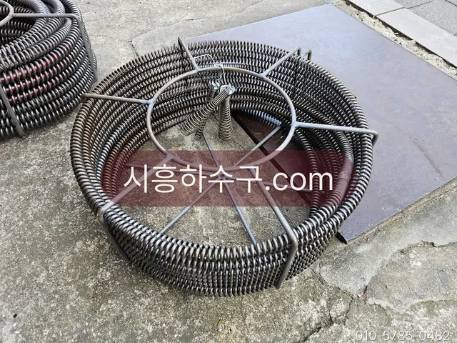 관 지름별로 쓰는 스프링 케이블 릴